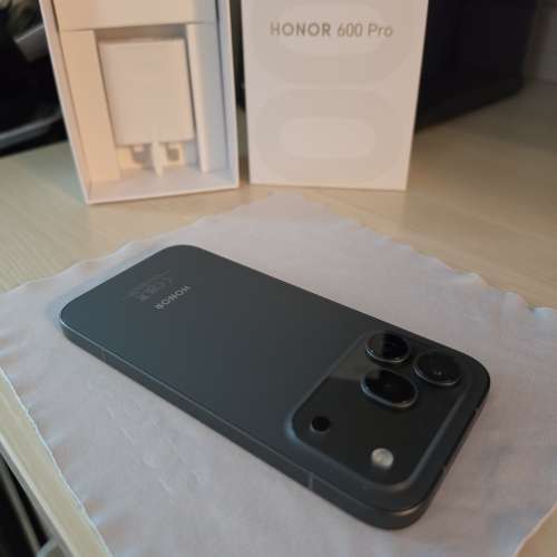 (中環元朗) Honor 600 Pro 512gb Black (Warranty to May2027)