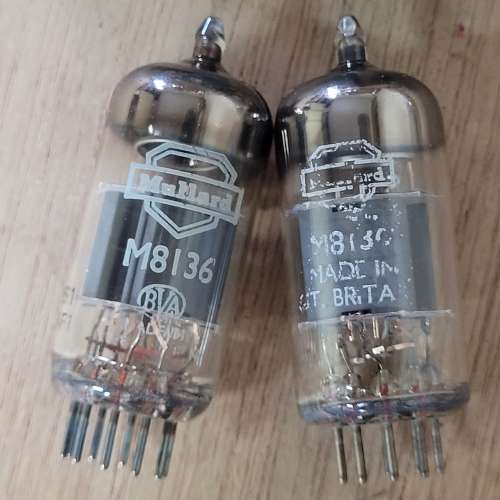Mullard M8136 CV4003 12AU7 多士屏