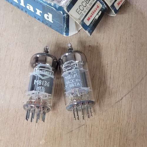 Mullard M8136 CV4003 12AU7 多士屏