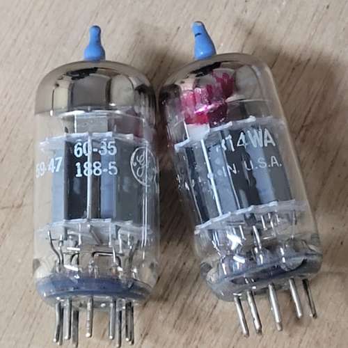 GE 5814WA  12AU7 ECC82 一對價錢