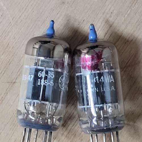 GE 5814WA  12AU7 ECC82 一對價錢