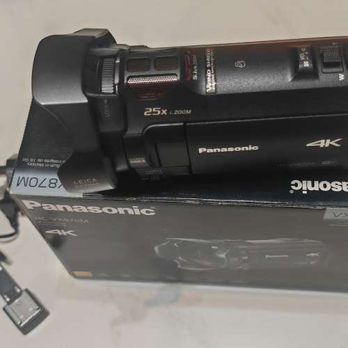 Panasonic HC-VX870M 4k camcorder