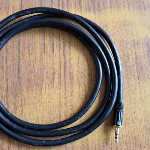 全新靚料1米長3.5mm 公對公音頻線