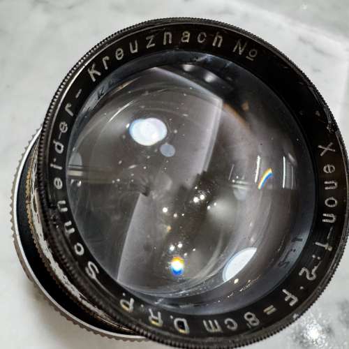 罕有Schneider-Kreuznach Xenon 80mm f/2 D.R.P.