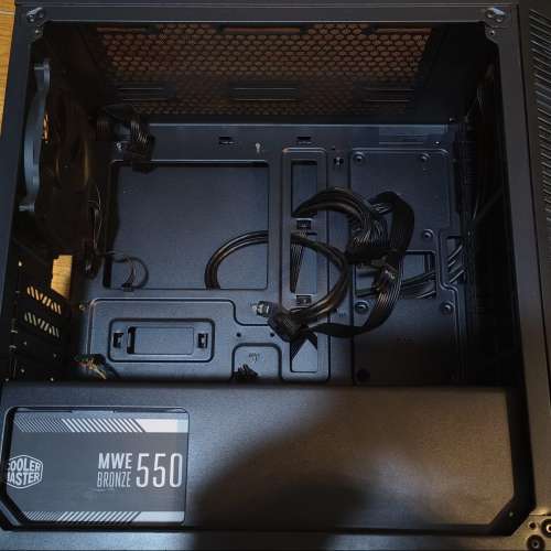 ANTEC VSK 10 Window Micro Tower 機箱+CoolerMaster 550W火牛
