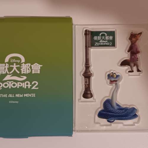 迪士尼 優獸大都會2  Zootopia 2 狐狸 Nick 阿力 公仔 紀念品 收藏品