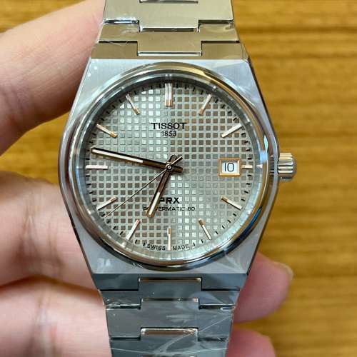 TISSOT PRX 38mm 全鈦銀灰色