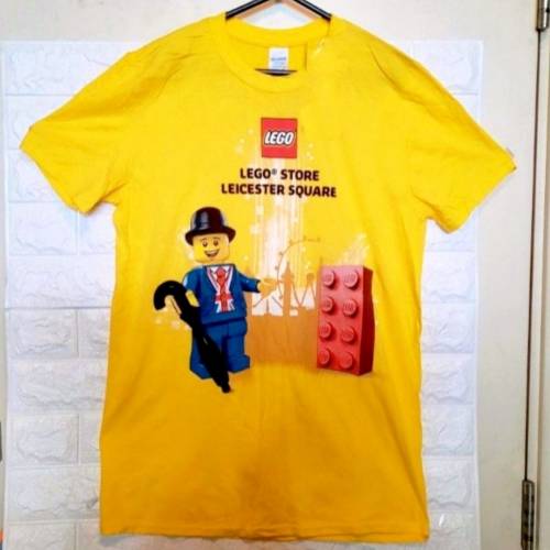 全新原裝英國版GILDEN LEGO T恤 黃色 S碼