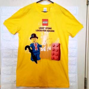 全新原裝英國版GILDEN LEGO T恤 黃色 S碼