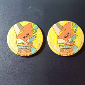 數碼暴龍 襟章Badge