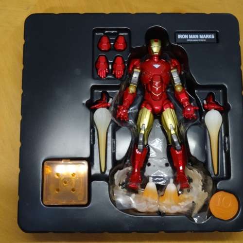 海洋堂 Kaiyodo 山口式 Iron Man 2 Mark VI 可動玩具