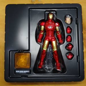 海洋堂 Kaiyodo 山口式 Iron Man Mark III 可動玩具