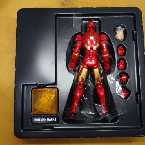 海洋堂 Kaiyodo 山口式 Iron Man Mark III 可動玩具