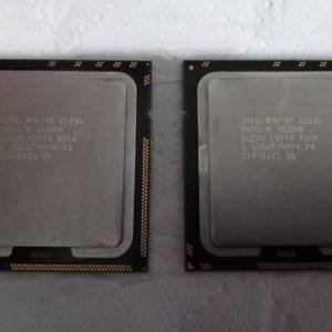 2粒Intel Xeon E5606 CPU only 和 6條2GB DDR3L ECC Registered RAM