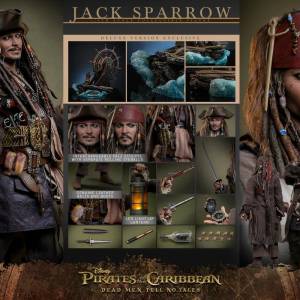 hot toys hottoys Jack Sparrow 加勒比海盜 dx38