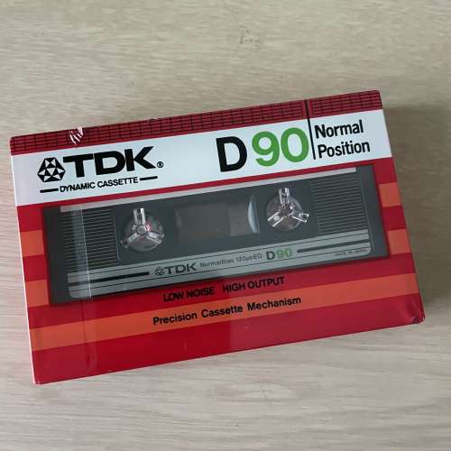 TDK D90 cassette帶