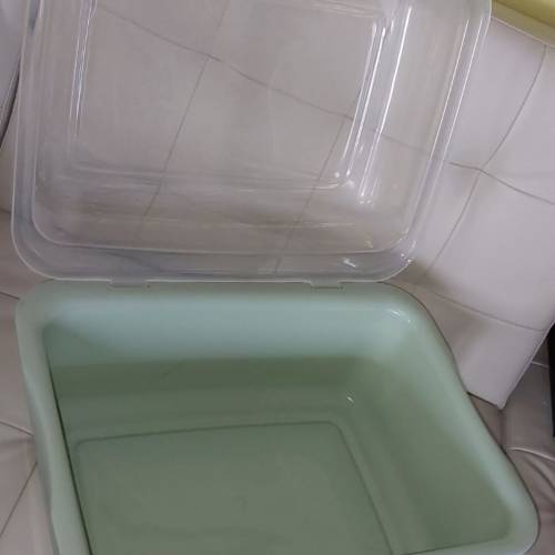 瀝水盤帶蓋 隔水碗碟 碗筷 收納箱 置物 儲物