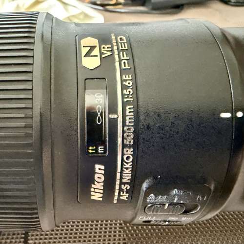 Nikon AF-S 500mm f/5.6E PF ED + Teleconverter TC-14EII