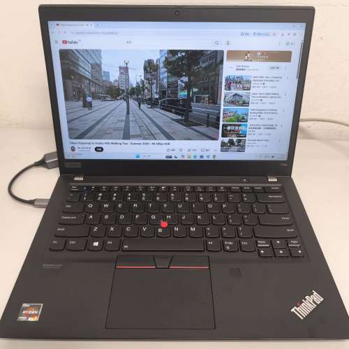 Lenovo Thinkpad T14s gen1，Ryzen5 Pro-4650U，16G ram，256GB SSD，14"IPS ，Win...