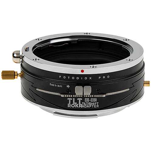 FotodioX Pro TLT ROKR Tilt-Shift Adapter For Canon EOS Lens To Canon RF-Mount