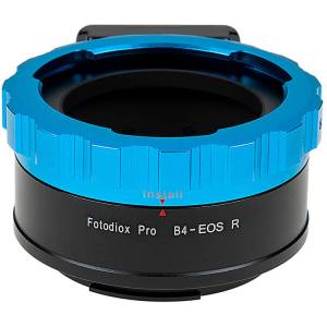 FotodioX Pro Lens Adapter - B4 (2/3") Lenses to fit Canon RF Mount Cameras