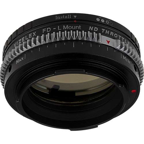 FOTODIOX ND Throttle Adapter - Canon FD & FL 35mm SLR Lenses to L-Mount Alliance