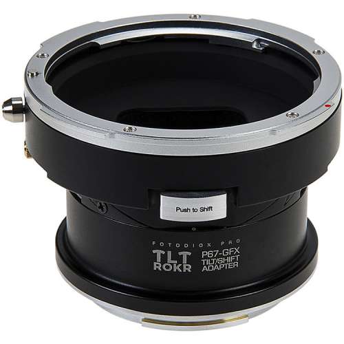 FotodioxPentax 6x7 (P67, PK67) Mount SLR Lens To Fujifilm GFX Tilt / Shift