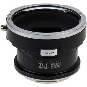 FotodioxPentax 6x7 (P67, PK67) Mount SLR Lens To Fujifilm GFX Tilt / Shift
