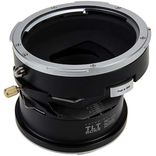 FotodioxPentax 6x7 (P67, PK67) Mount SLR Lens To Fujifilm GFX Tilt / Shift