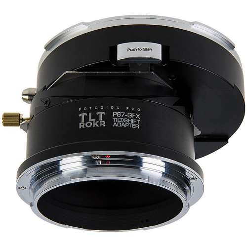FotodioxPentax 6x7 (P67, PK67) Mount SLR Lens To Fujifilm GFX Tilt / Shift