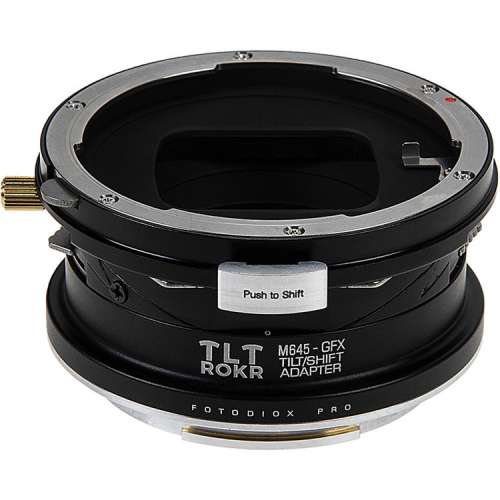 Fotodiox Mamiya 645 (M645) Lens To Fujifilm GFX Tilt / Shift