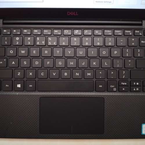 Dell XPS P82G13.3&rdquo;LED/i7-8565U 1.99 GHz/8GB DDR4 2400 Ram/256GB M.2 SSD/90%NeW