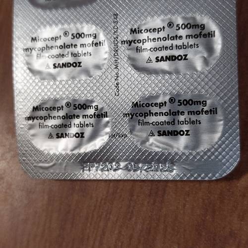 Mycophenolate mofetil tablet 500mg