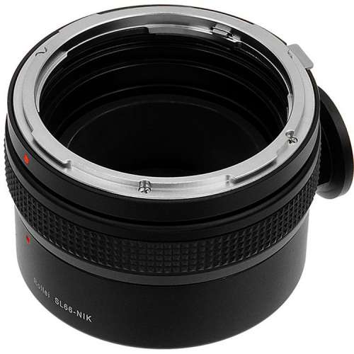 Fotodiox Pro Lens Mount Adapter - Rolleiflex SL66 Series Lens to Nikon F Mount