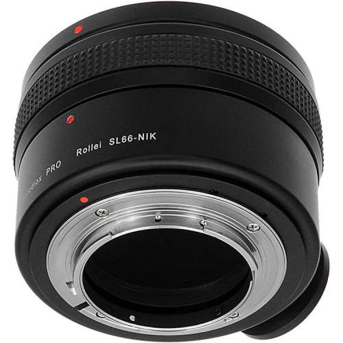 Fotodiox Pro Lens Mount Adapter - Rolleiflex SL66 Series Lens to Nikon F Mount
