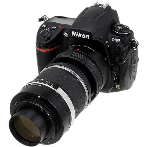 Fotodiox Pro Lens Mount Adapter - Rolleiflex SL66 Series Lens to Nikon F Mount