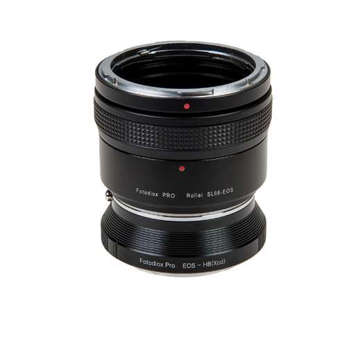 Fotodiox Pro Lens Mount Double Adapter, SL66 Series and Canon EOS To XCD