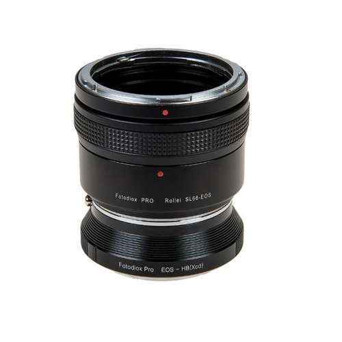 Fotodiox Pro Lens Mount Double Adapter, SL66 Series and Canon EOS To XCD
