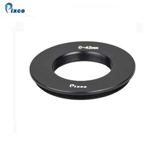 Pixco Macro C-Mount CCTV / Cine Lens to M42 Screw Mount Camera Adapter