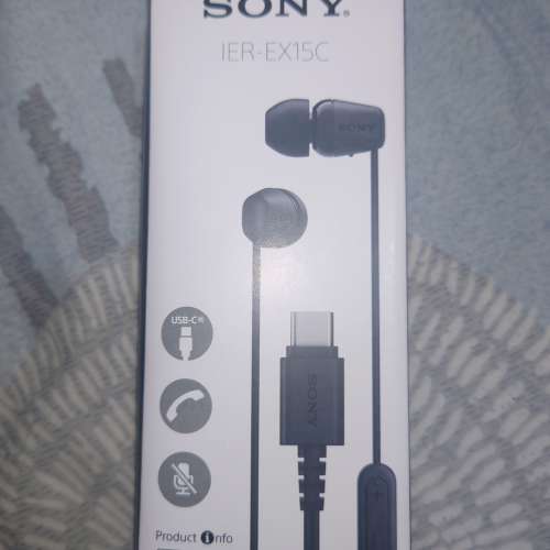 索尼 SONY IER-EX15C USB-C 耳機