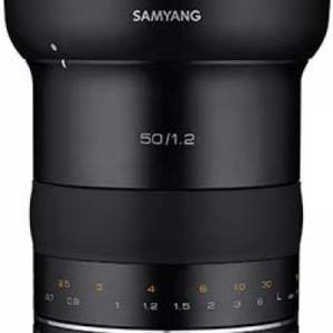 Samyang xp 50 1.2 canon ef mount