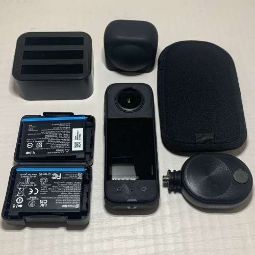 [觀塘實體店] 二手 Insta360 X3 (共2電+原廠充電管家+子彈時間繩+鏡頭保護套) 行貨...