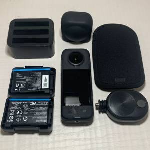 [觀塘實體店] 二手 Insta360 X3 (共2電+原廠充電管家+子彈時間繩+鏡頭保護套) 行貨...