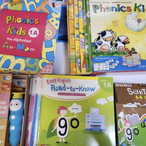 Rass language phonics,Sight Word,點讀筆