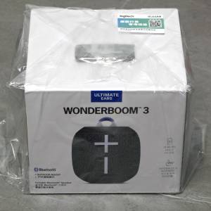 Logitech Ultimate Ears WONDERBOOM 3 藍牙喇叭 (全新)