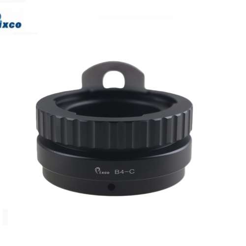 PIXCO Lens Mount Adapter - B4 (2/3") ENG Cine Lens To C-Mount (1" Screw Mount)