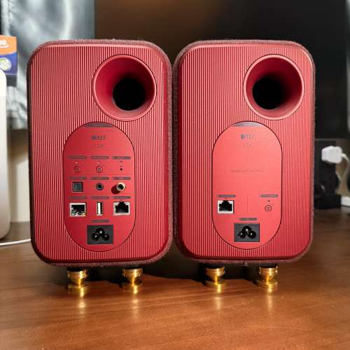 KEF LSX Red - Wireless HiFi Speakers