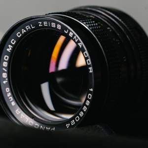 【罕有】Carl Zeiss Jena Pancolar 80mm f/1.8 M42 鏡頭