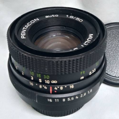東德 Pentacon MC  50mm F1.8 m42-mount 鏡號 ,:即Meyer-optik 後期改牌子 #5661013