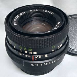 東德 Pentacon MC  50mm F1.8 m42-mount 鏡號 ,:即Meyer-optik 後期改牌子 #5661013